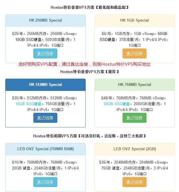 HostUS主机购买及香港机房VPS国内使用评测