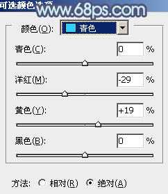 photoshop利用通道替换为外景人物调制出冷酷的青蓝色效果