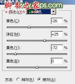 Photoshop将外景人物图片打造出怀旧的中性青绿色